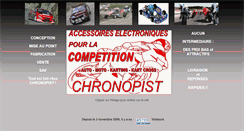 Desktop Screenshot of chronopist.com